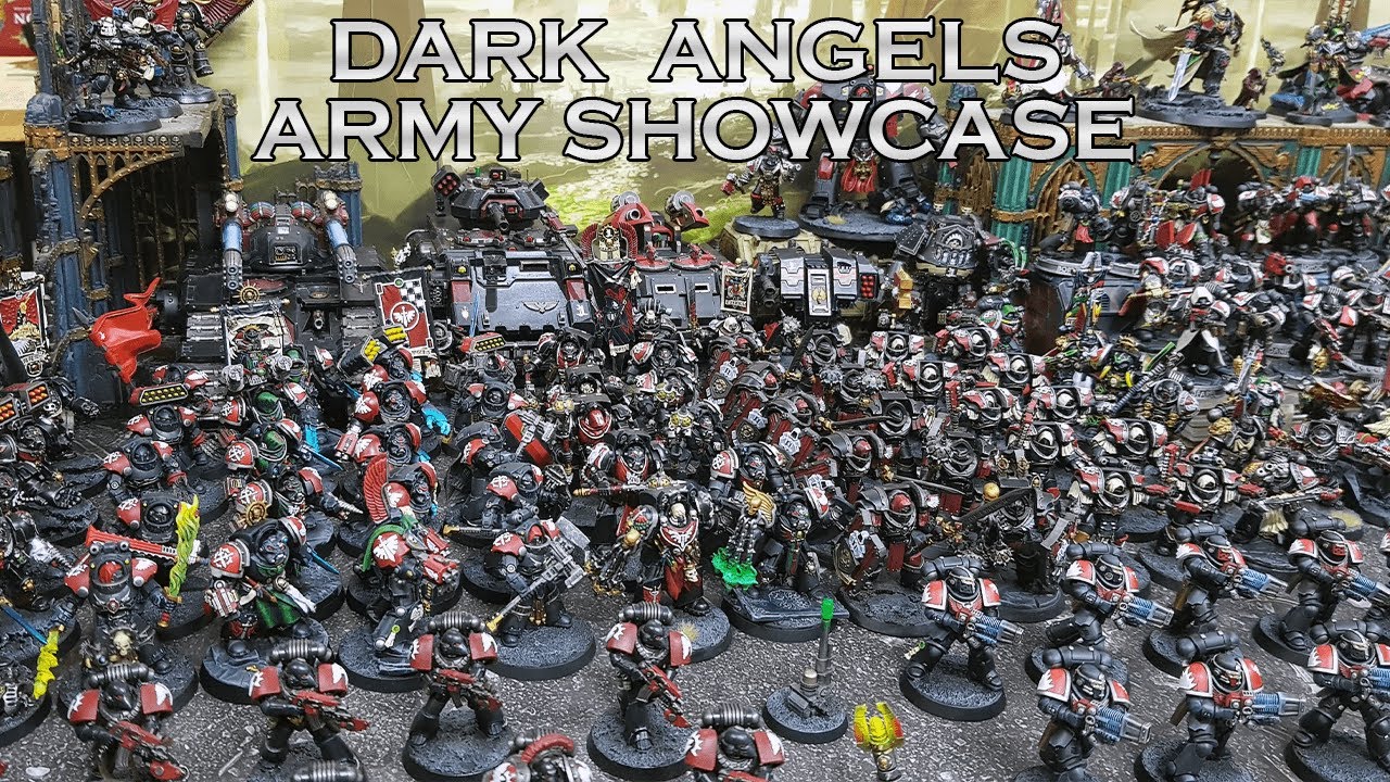 Dark Angels Army Showcase 2023 Warhammer 40k YouTube