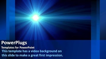 BlueRays_co_02_ws CrystalGraphics.com PowerPoint Video Enhanced Templates