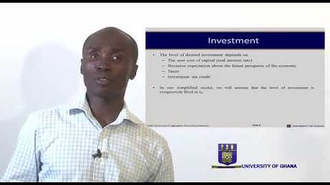 UGBS 204 : SESSION 4 - AGGREGATE DEMAND AND NATIONAL INCOME DETERMINATION