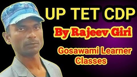 UPTET/CTET CDP Facts Class-9 By Rajeev Giri