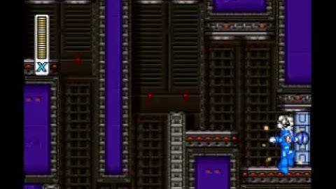 Megaman X2 - Stage: Deep Sea Base - Boss: Bubble Crab Part 4/16