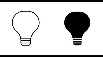 Adobe illustrator CC Tutorial | Bulb Logo Design illustrator - Flat Design Tutorial