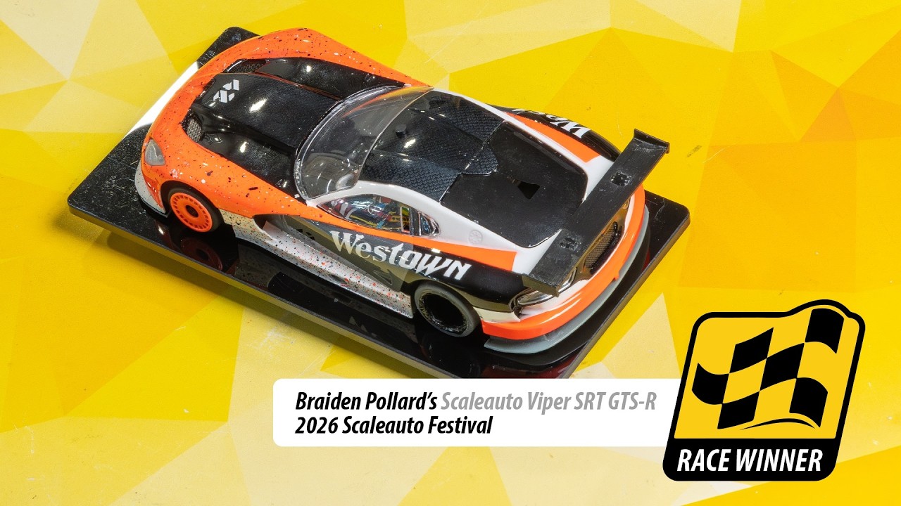 Race Winner - Braiden Pollard’s Scaleauto Viper SRT GTS-R - YouTube