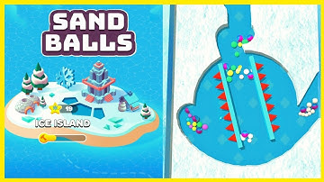 SAND BALLS  ICE ISLAND- Gameplay Walkthrough Level #26 TO #30