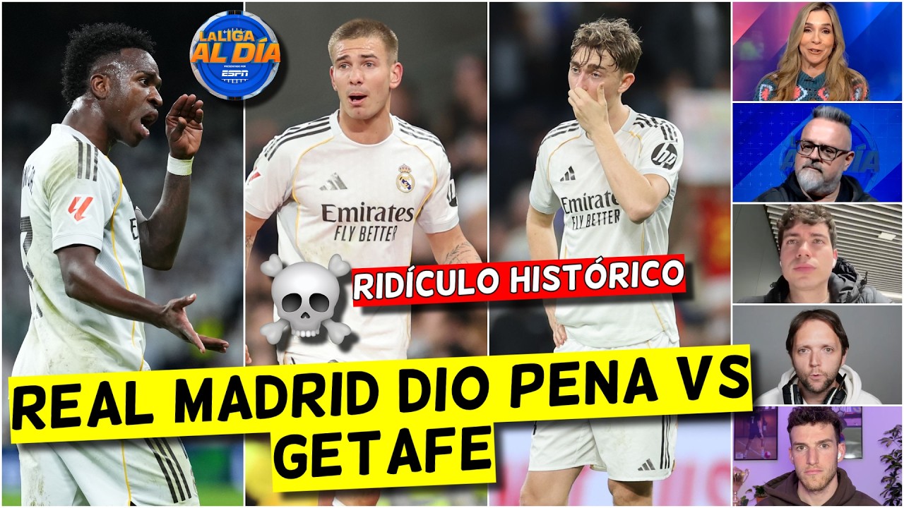 REAL MADRID se RINDE en LA LIGA al Barcelona y hace el RIDÍCULO ante el GETAFE | La Liga Al Día