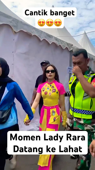 Momen Lady Rara datang ke Kota Lahat Sumsel #ladyrara #raralida #ralova