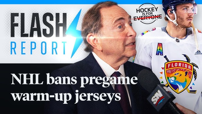 NHL won't use specialty pregame jerseys next season