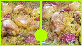 ¡Me Enseñó una Abuela Española! Prepara El Mejor ARROZ CON POLLO! Receta deliciosa y Económica