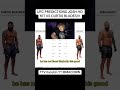 UFC PREDICTIONS JOSH HO KIT VS CURTIS BLADES!!! TTV itscobin YT MMACOBIN #fyp #ufc #mma
