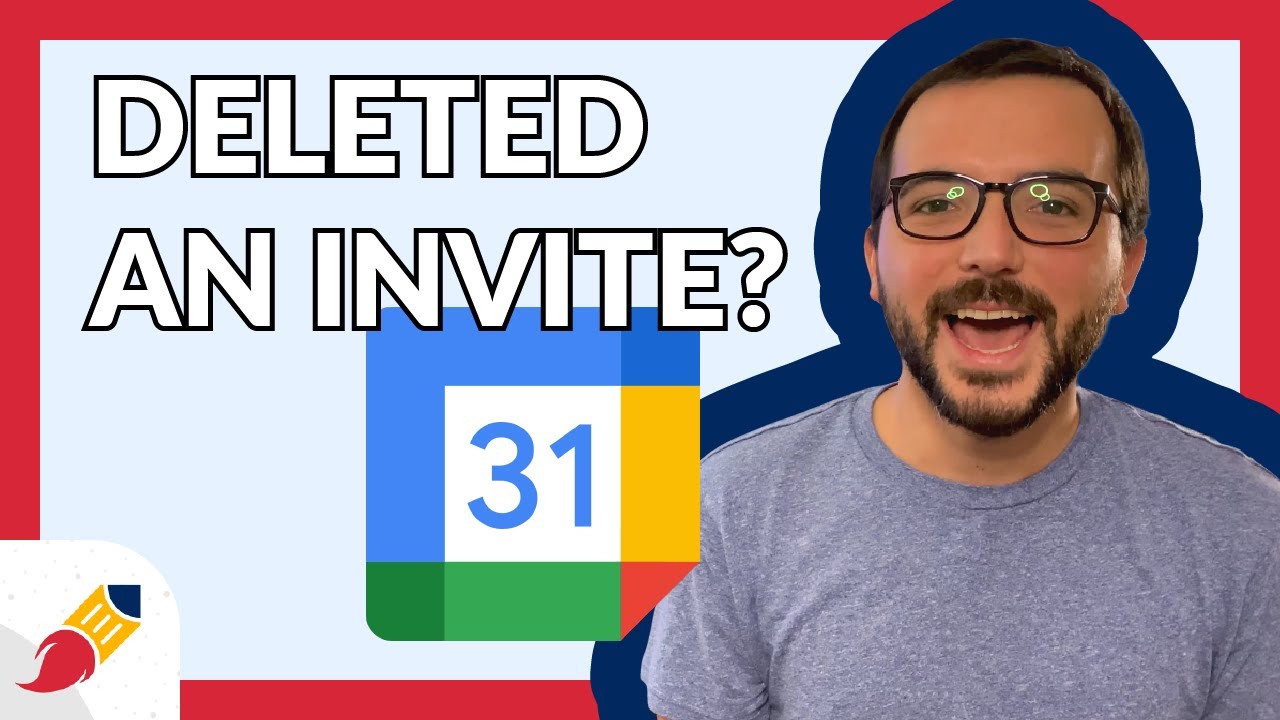 Retrieve a deleted invitation to a Google Calendar event YouTube