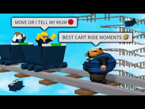 FUNNIEST MOMENTS OF ROBLOX CARTS (COMPILATION)