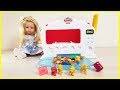 Baby Doll and Dragon&#39;re cooking Play Doh Eggs Surprise