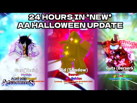 Anime Adventures Halloween Event Update Log and Patch Notes - Try Hard  Guides