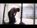 105 lb semi strict dumbell curl at 181 bdw