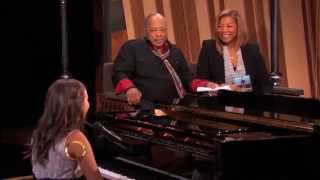 Meet Emily Bear & Quincy Jones at Queen Latifah and more