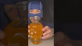 #ASMR DRINKING ORANGE 🍊 GATORADE FROM SKULL 💀 HEAD