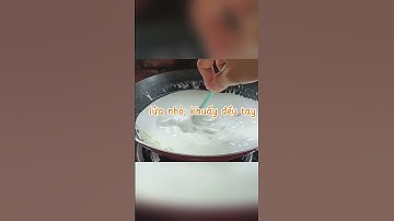 Cơm nguội làm ra bát bánh đúc nóng quá là dễ luôn ạ. #comnha #food #cooking #gaobaphome