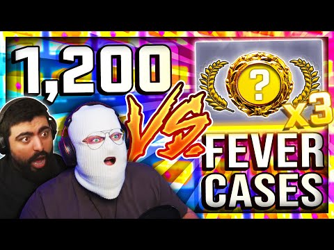 CS2 1200 FEVER CASE BATTLE (TRIPLE KNIFE UNBOXING)
