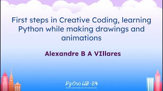 Tutorials - Alexandre B A Villares: learning Python while making drawings and animations