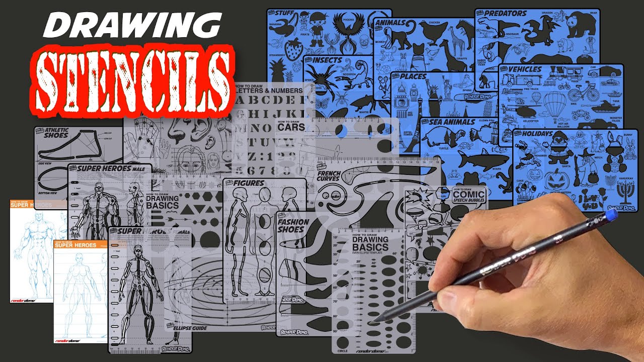 How to Draw DRAWING STENCILS  Kickstarter Campaign 