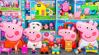 Peppa Pig Toys Unboxing Asmr | 99 Minutes Asmr Unboxing With Peppa Pig ReVew | Family Home Playset