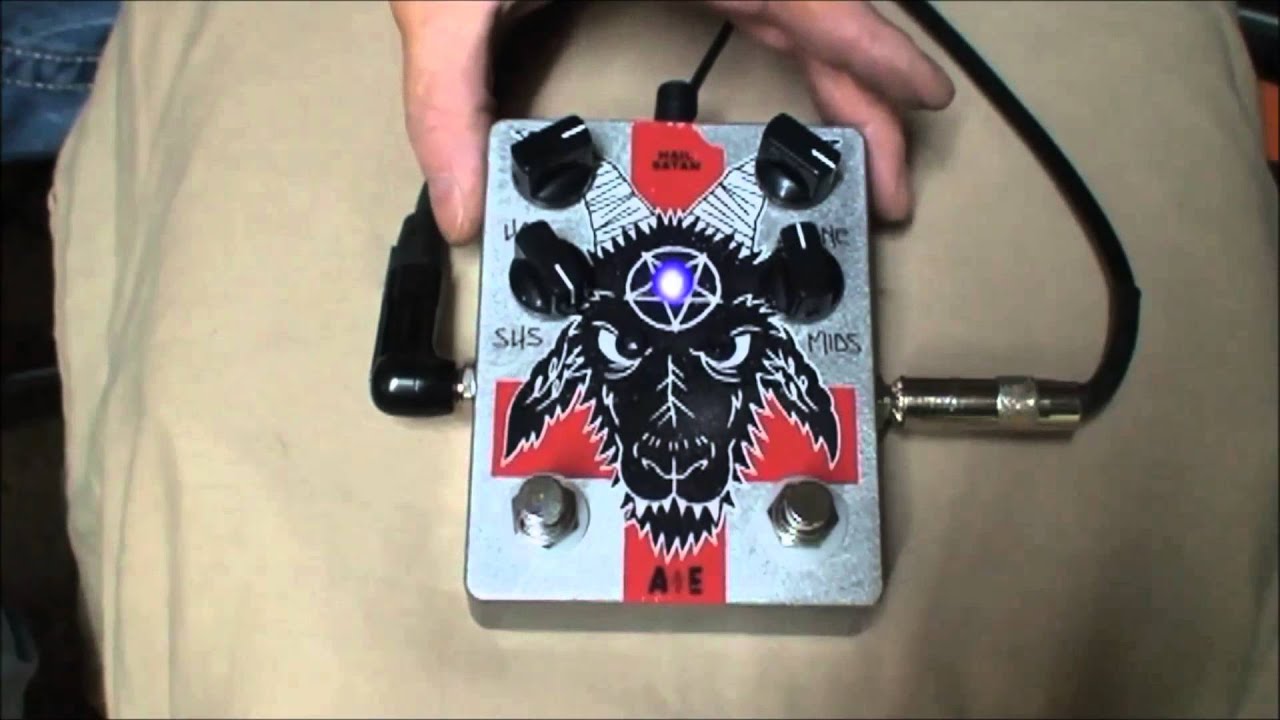 Hail Satan! Big Muff Pedal by Abominable Electronics Demo Video YouTube