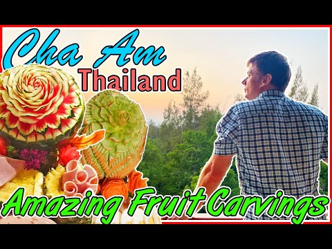 Cha Am 2022 (Buffet By The Beach with Most Amazing Fruit Carvings) Long Beach Hotel Cha Am