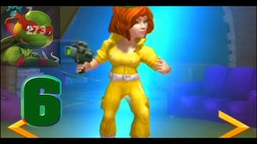 TMNT: Mutant Madness: Gameplay Part #6 Stage Six Part-1