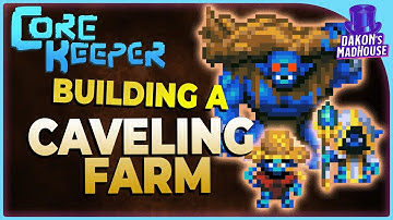 Building a Caveling Mob Farm | Core Keeper 1.1