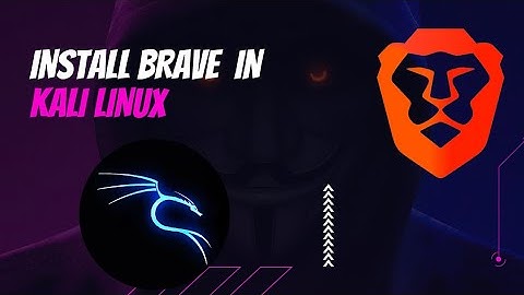 How to install Brave Browser in kali linux #kalilinux