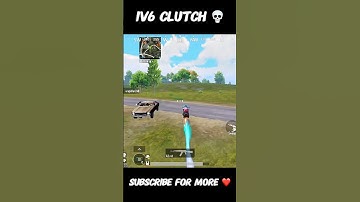 Unbelievable 1v6 clutch 💀🔥 #bgmi #clutch #shorts #gaming #shortvideo