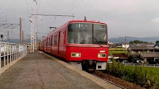 名鉄3500系3502F+3150系3158F JR飯田線 下地駅通過