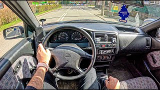 1997 Nissan Almera [1.4 87Hp] |0-100| Pov Test Drive #2019 Joe Black