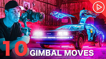10 Cinematic Gimbal Moves for EPIC Car BROLL | Zhiyun WEEBILL 2 VS THE DELOREAN