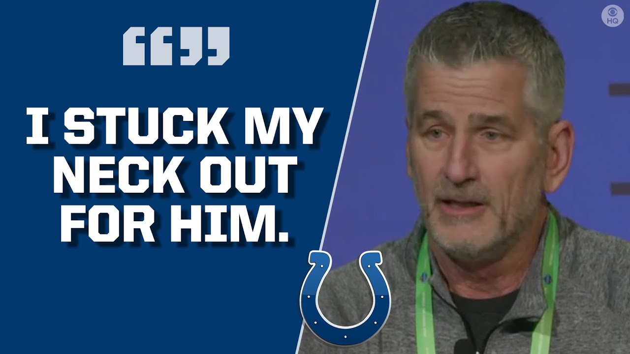 Colts coach Frank Reich addresses Carson Wentz's future with the team | CBS Sports HQ