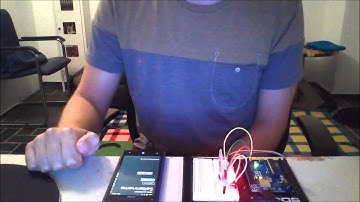 Windows phone Arduino bluetooth demo