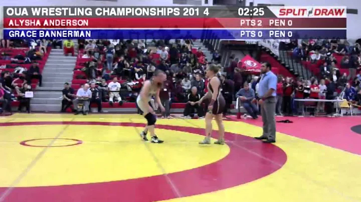 2014 OUA Championships: 82 kg Alysha Anderson vs. ...