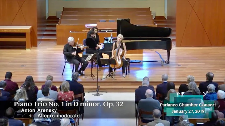 Zukerman Trio: Anton Arensky Piano Trio in D minor...