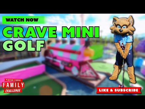 Crave Mini Golf Competition | Pigeon Forge Family Challenge 2025