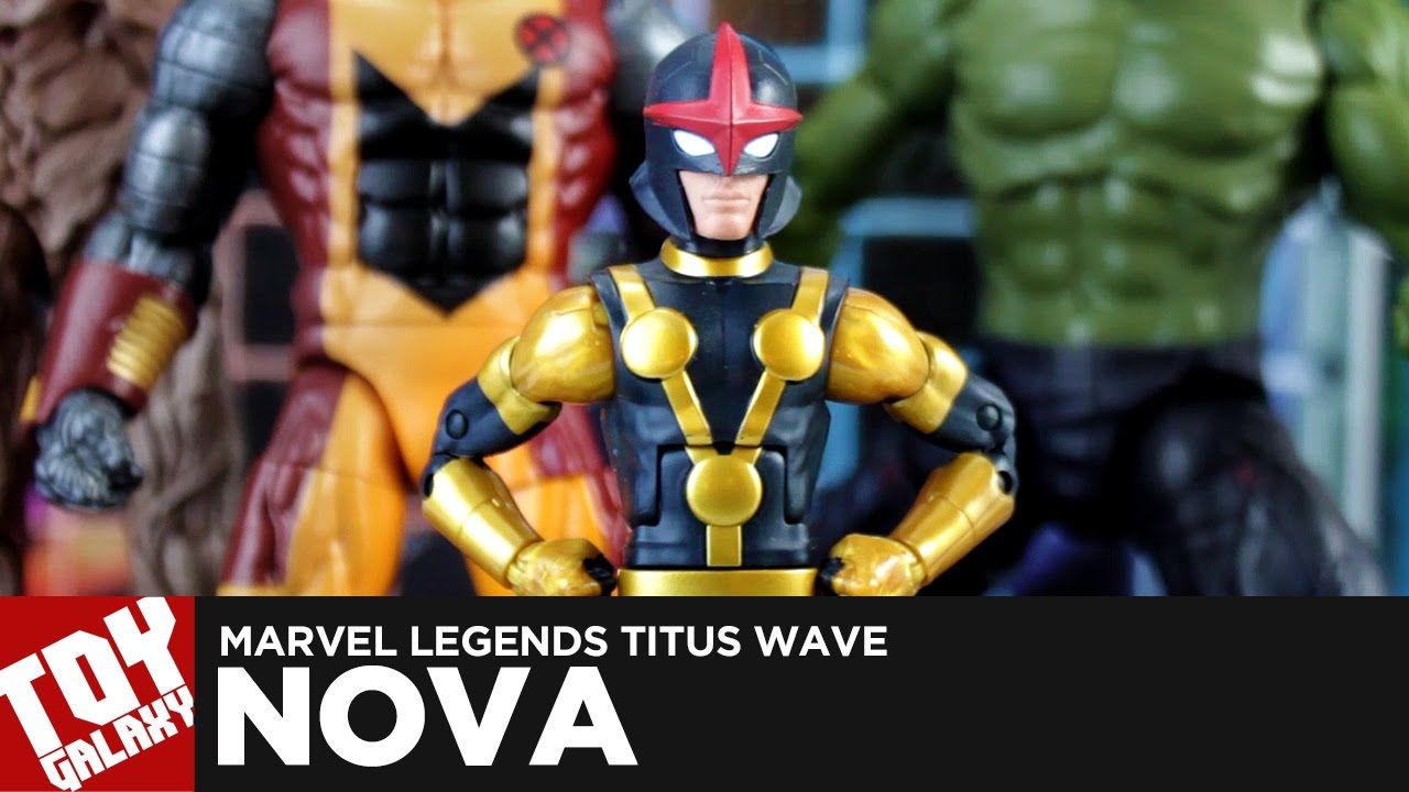 Marvel Legends Titus Wave Nova Review