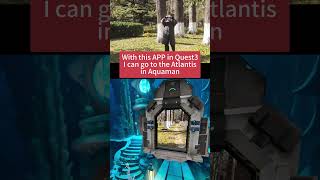 This APP in Quest3 takes me to Atlantis in Aquaman🔥#vr #ai #atlantis #aquaman #quest3 #meta #oculus screenshot 2
