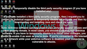 How to fix Error Java Installer Download failed Windows 10 | java download failed windows 10
