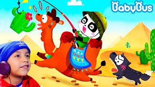 Exploramos el Mundo de Animales del Pequeño Panda - Juegos Babybus |  juego para niños screenshot 2