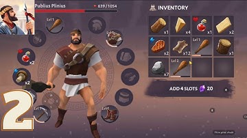 Gladiators Survival in Rome - Gameplay Walkthrough Part 2 (iOS, Android)