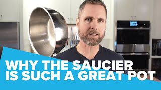 Why I think the Saucier is ultimate shaped pot, and how to use it.