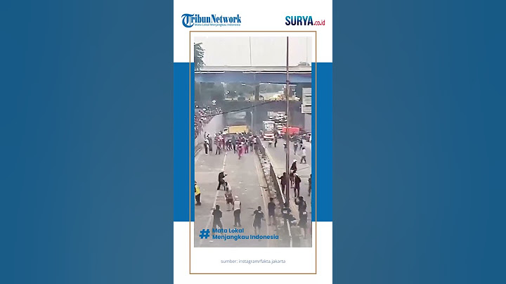 Jakarta Ulang Tahun ke-497 Diwarnai dengan Pecahnya Aksi Tawuran di Pasar Gembrong!