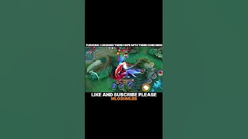 YUZHONG : I CRUSHED THERE HOPE WITH THERE CORE HERO | YUZHONG EXP LANE GAMEPLAY  #mlbb