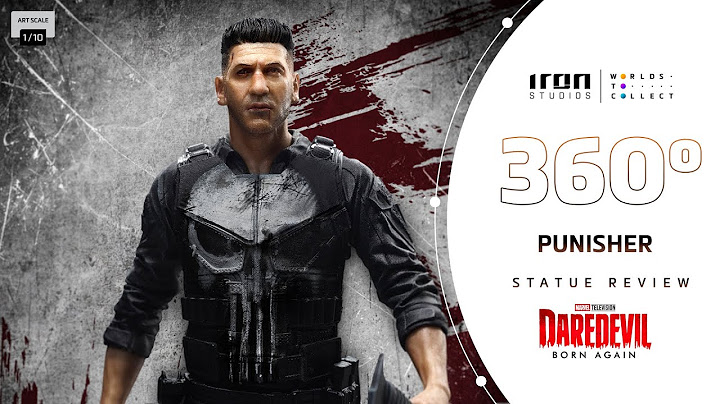 Punisher - Daredevil: Born Again - Art Scale 1/10