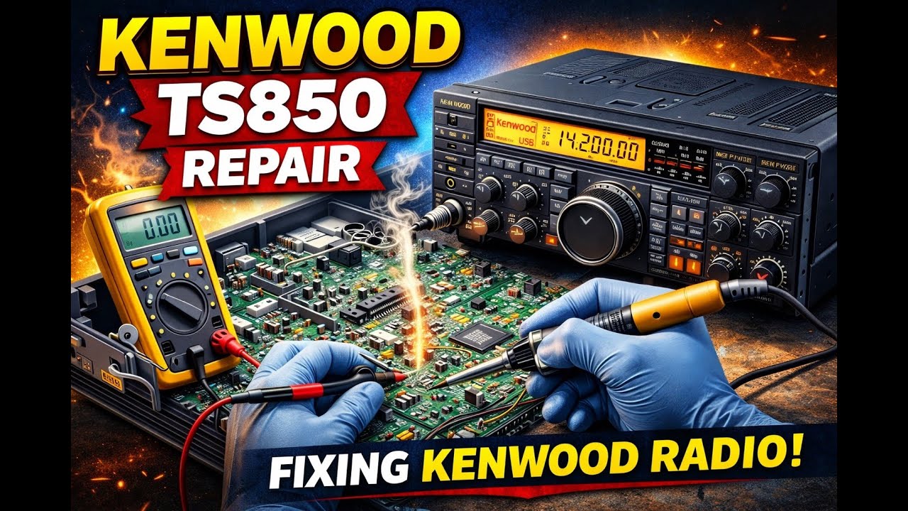 Kenwood TS-850S Repair Compendium and Technical Manual -The Radio