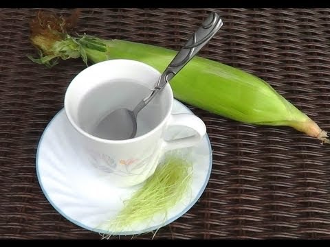 How to make corn silk tea.  Corn SilkTea, corn silk tea recipe.